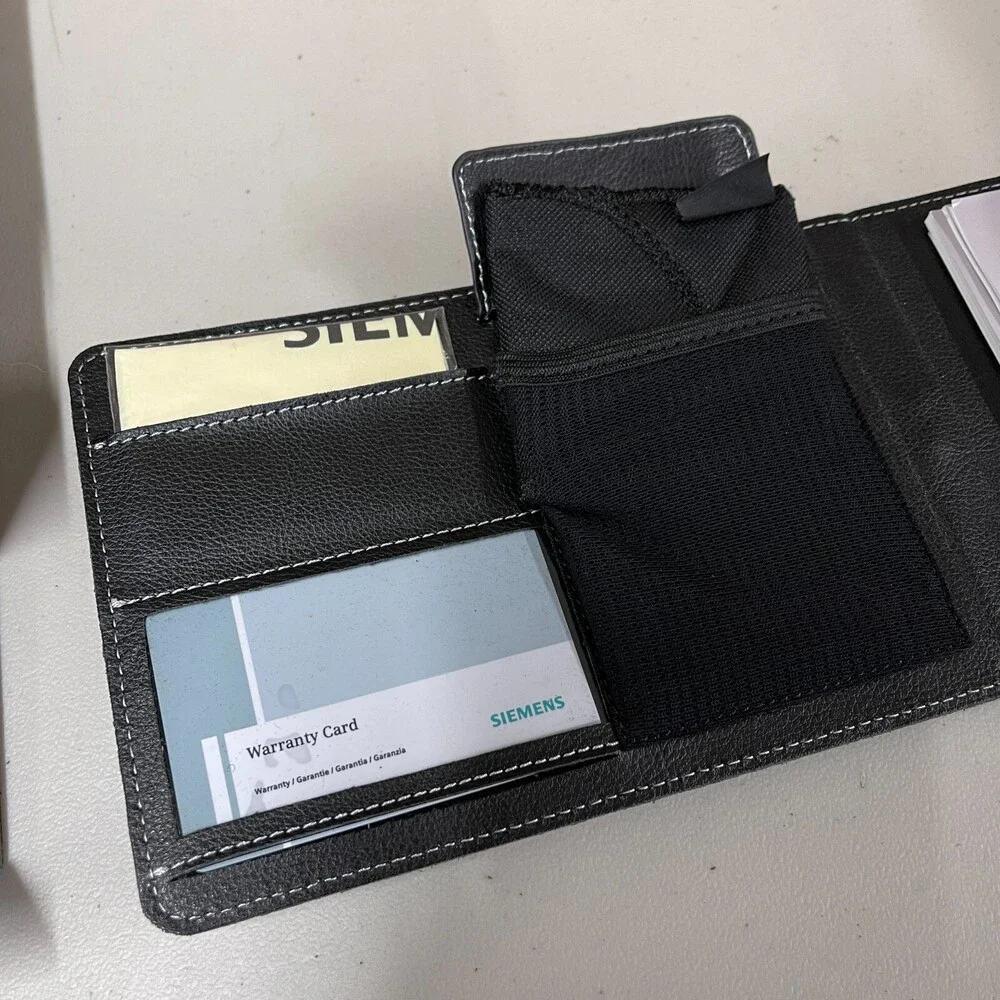Siemens miniTek Wireless Enhancement System Carrying Case Booklets NO DEVICE